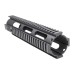 AR-15 10" Quadrail Float Handguard with Round Port / Cerakote Finish – Multiple Colors Available