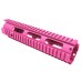 AR-15 10" Quadrail Float Handguard with Round Port / Cerakote Finish – Multiple Colors Available