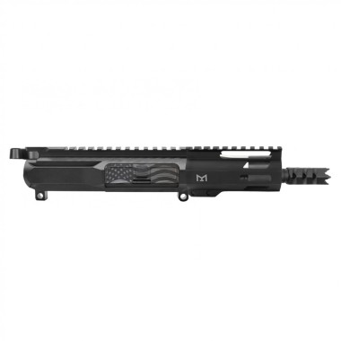 AR-15 5.56 NATO 5   SLICK BILLET UPPER ASSEMBLY / 4   MLOK / SHARK / FLAG DC and CH