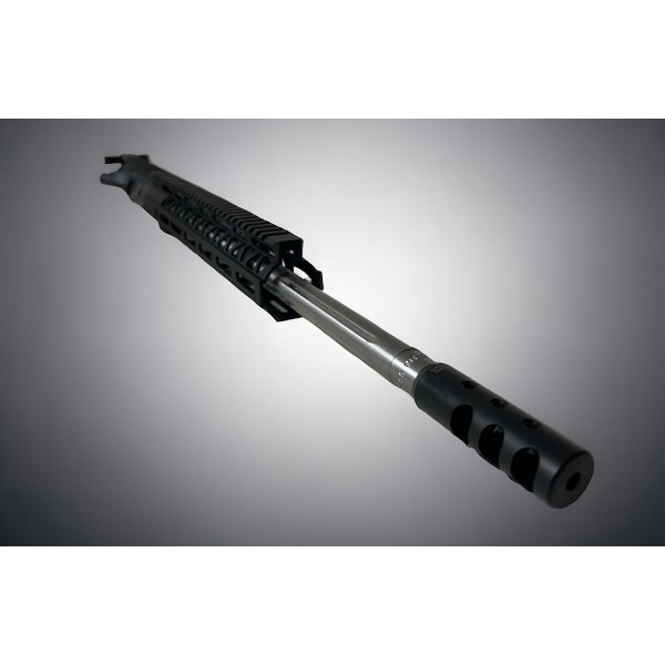 AR-15 5.56/.223 18" stainless steel straight fluted tactical upper assembly 