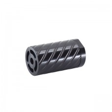 AR-15 .223/5.56 JE Machine Tech Sidewinder Blast Diffuser - 1/2X28 | Reduce Blast & Dust | Black Nitride