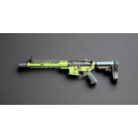 AR-15 5.56/.223 Moriarti 12.5" Zombie Slayer Semi Auto Pistol | Battleworn Green