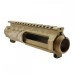 AR-15 5.56 NATO 16" Rifle Kit with 10" Quadrail, Tanker Muzzle Brake, and Camo Burnt Bronze Finish