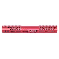 AR .308 15″ “Trump Series” Limited Edition M-LOK Rail - Anodized Red