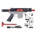 AR-15 5.56/.223 5" MICRO PISTOL KIT /4" MLOK / COLOR ACCENT - RED OR PINK