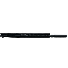 AR-15 5.56/.223 16" M4 "BLACK CANON" UPPER ASSEMBLY / 7" CAN / MLOK