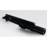 AR-15 300 BLK 5" Pistol Hybrid Upper Assembly / Spitfire/ Mlok Rail