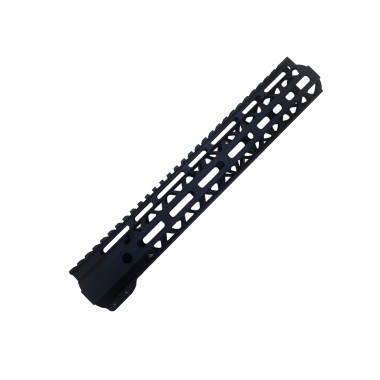 MORIARTI AR-15 12" M-LOK Slim Profile Free Float Handguard / Diamond Cut - Ultra Lightweight, Made in USA