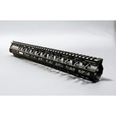 MORIARTI AR-15 15" M-LOK Slim Profile Free Float Handguard / Diamond Cut - Lightweight, Made in USA