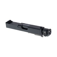 Glock 26 Compatible "Strike" Complete Slide Kit - RMR / Black
