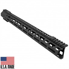 AR-10 18" Hybrid M-Lok C-Cut Handguard Rail System - DPMS Low Profile