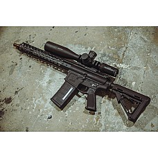 Moriarti MA-10 .243 WIN 16" Advanced Rifle, 416R Stainless, Cherry Bomb Muzzle, Magpul MOE Stock