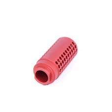 AR-15/AR-10 Micro Slip Over Socom Style Fake Suppressor – Anodized Red – Choose Thread