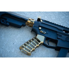 AR-9 9MM Moriarti Arms 7.5" Slick Side Pistol / Gold Plated / LRBHO