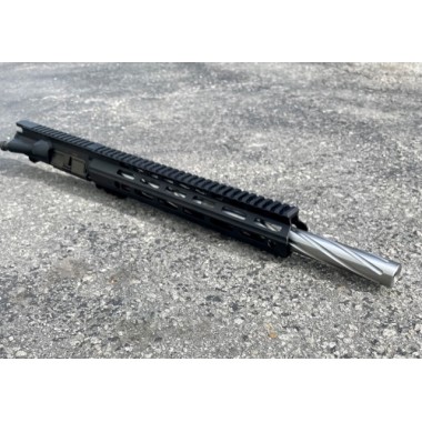 AR-15 5.56/.223 16" stainless steel x-treme fluted bull upper assembly / Mlok