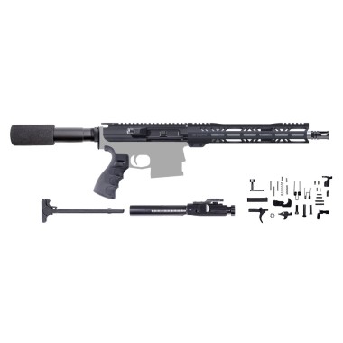 AR-10 .308 12.5" PISTOL BUILD KIT / 12" M-LOK / CLASSIC