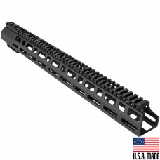 AR-10 18" D-Cut Handguard Rail System - M-Lok - DPMS Low Profile