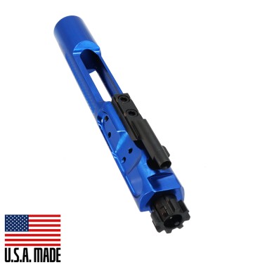 AR-15 Polished Aluminum Lightweight Competition Bolt Carrier Group - Blue