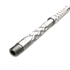 AR-10 .308 20" stainless steel hbar barrel diamond fluted, 1x10