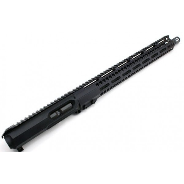 AR 10MM 16" Side Charging Complete Upper Assembly with BCG / LRBHO 