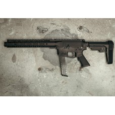 AR 10MM Moriarti Arms 10.5" Glock Style Pistol / Slick Side / SBA3 / Non-LRBHO