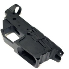 AR-45 Moriarti Arms Stripped Billet Lower Receiver — Glock Mags