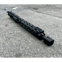 AR-40 .40 S&W 16" SLICK SIDE LIGHTWEIGHT UPPER HALF / BCG AND CH/ DIVERTER / NON-LRBHO