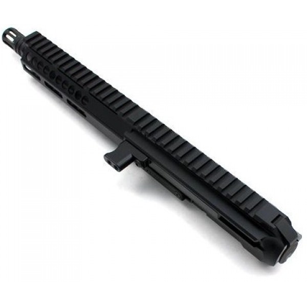 AR-9 8" Side Charging Pistol Complete Upper Assembly / BCG / LRBHO