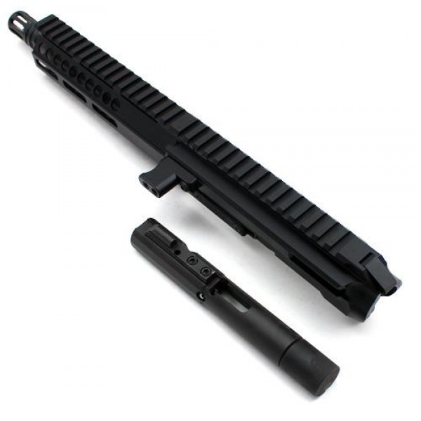 AR 10MM 8″ Pistol Caliber Side Charging Complete Upper / BCG / LRBHO