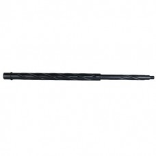 AR-15 5.56/.223 Wylde 20" Black Nitride Spiral Fluted Heavy Barrel, 1:8 Twist, Rifle Length Gas System