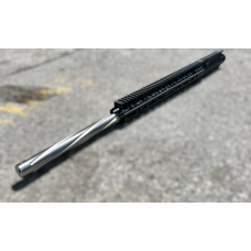 AR-15 5.56/.223 24" stainless steel fluted bull upper assembly / Mlok