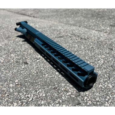 AR-15 5.56/.223 7.5" Pistol Upper Assembly - Titanium Blue