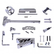 AR-15 Finishing Kit | Black Chrome | Includes Ambi Safety, Charging Handle, & More