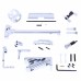 MA-15 5.56/.223 16" AIRLIGHT SERIES RIFLE BUILD KIT / EHNANCED / CHROME