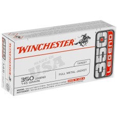 Winchester White Box 350 Legend 145 Grain Full Metal Jacket /Box of 20