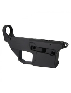 AR-9 9MM 80% Anodized Lower Receiver - Glock Style / V2 - Black, 7075-T6 Billet, USA Made