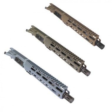 AR-15 5.56/.223 10.5" Slim Nitride Upper Assembly | Cerakote Finish | Choose Your Color