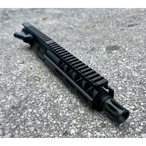 AR-15 7.62x39 7.5" nitride pistol upper assembly / Mlok