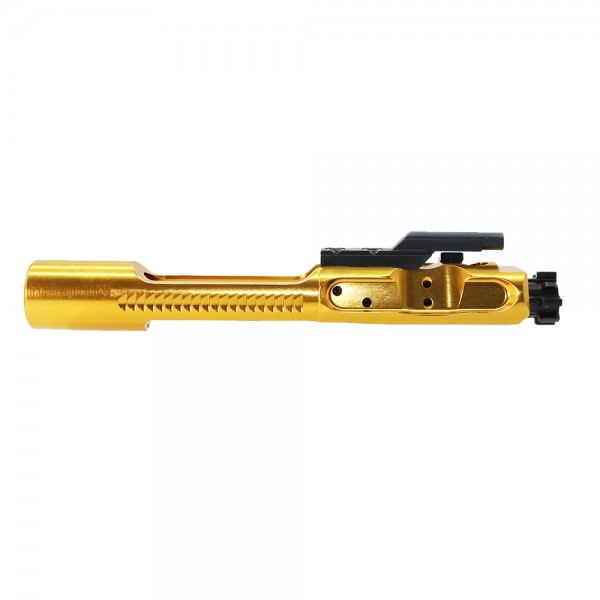 AR-15 .223/5.56 Polished Aluminum Lightweight Competition Bolt Carrier Group - Gold