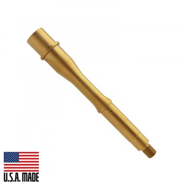 AR-15 .223 Wylde 7.5" Inch Pistol Length Barrel 1:7 Twist / GOLD