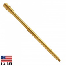 AR-15 5.56 NATO 16" Carbine Length Barrel 1:8 Twist / Gold Finish 