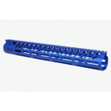 AR-10 16.5″ Ultra Lightweight Thin M-LOK Free Floating Handguard With Monolithic Top Rail – Choose Your Color 