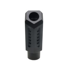 AR-10 Pentagram Ported Steel Muzzle Brake - 5/8x24 | Black Nitride | .308/7.62 NATO