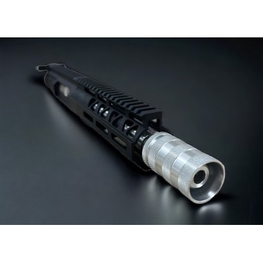 AR-15 300 Blackout 7.5" Slick Upper Assembly / Sound Forwarder / Mlok / 1x7