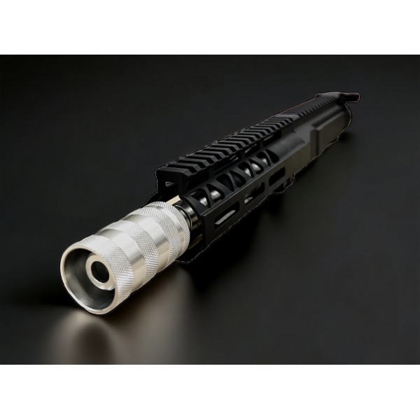 AR-15 300 Blackout 7.5" Slick Upper Assembly / Sound Forwarder / Mlok / 1x7