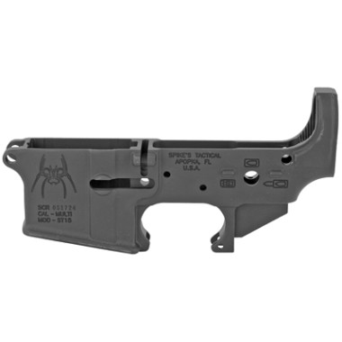 AR-15 Spikes Tactical Stripped Lower Receiver with Spider Logo