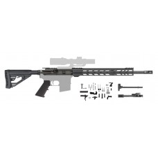 AR-15 .224 VALKYRIE 20" NITRIDE RIFLE BUILD KIT / 15" MLOK / ADAPTIVE STOCK