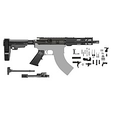 AR-15 7.62x39 7.5" Pistol Build Kit / Mlok / SBA3 / No Lower