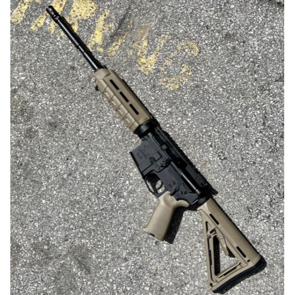 AR-15 7.62x39 16" MAGPUL MOE DEFENDER RIFLE KIT - Left Hand