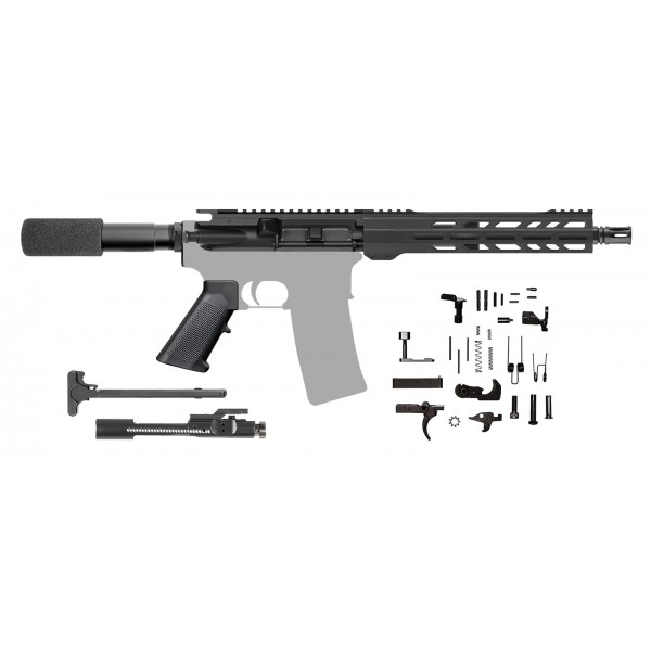 AR-15 7.62x39 10.5" Pistol Build Kit / 10" Mlok / Shortie